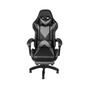 Imagem de Cadeira Gamer para Escritório Reclinável com Almofadas Lombar e Pescoço Preta Hawker OR Design