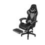 Imagem de Cadeira Gamer para Escritório Reclinável com Almofadas Lombar e Pescoço Preta Hawker OR Design