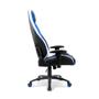 Imagem de Cadeira gamer pctop premium se1020 azul e branca