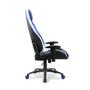 Imagem de Cadeira Gamer Pctop Premium SE1020 Preto c/azul e branco