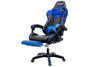 Imagem de Cadeira Gamer PCTop Reclinável Preta e Azul
