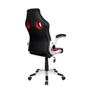 Cadeira Gamer Pelegrin PEL-3009 Couro PU Preta, Vermelha e Cinza Imagem de Cadeira Gamer Pelegrin PEL-3009 Couro PU Preta, Vermelha e Cinza