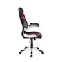Cadeira Gamer Pelegrin PEL-3009 Couro PU Preta, Vermelha e Cinza Imagem de Cadeira Gamer Pelegrin PEL-3009 Couro PU Preta, Vermelha e Cinza