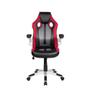 Cadeira Gamer Pelegrin PEL-3009 Couro PU Preta, Vermelha e Cinza Imagem de Cadeira Gamer Pelegrin PEL-3009 Couro PU Preta, Vermelha e Cinza