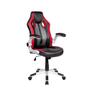 Cadeira Gamer Pelegrin PEL-3009 Couro PU Preta, Vermelha e Cinza Imagem de Cadeira Gamer Pelegrin PEL-3009 Couro PU Preta, Vermelha e Cinza