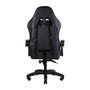 Cadeira Gamer Preta Healer Wells Reclinável Giratória Imagem de Cadeira Gamer Preta Healer Wells Reclinável Giratória