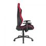 Imagem de Cadeira gamer redragon heth reclinável 2d tecido c313-br - preto e vermelho