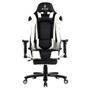 Imagem de Cadeira Gamer Rise Mode A1, Até 150kg, Descanso de Braço 2D, Com Massageador, Preto e Branco - RM-A1-01-BW
