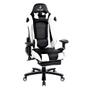Imagem de Cadeira Gamer Rise Mode A1, Até 150kg, Descanso de Braço 2D, Com Massageador, Preto e Branco - RM-A1-01-BW