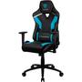 Imagem de Cadeira Gamer ThunderX3 TC3 Azure Cor Preta e Azul Com Almofada Ergonômica Para Lombar e Apoio de Pescoço e Braço Bidirecional Suporta Até 120Kg