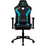 Imagem de Cadeira Gamer ThunderX3 TC3 Azure Cor Preta e Azul Com Almofada Ergonômica Para Lombar e Apoio de Pescoço e Braço Bidirecional Suporta Até 120Kg