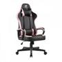 Imagem de Cadeira Gamer Vickers Preta/Rosa FORTREK