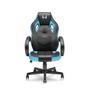 Imagem de Cadeira Gamer Warrior Azul com Apoio Confortável Multilaser - GA161
