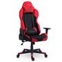 Imagem de Cadeira Gamer XT Racer Defender, Até 120kg, Com Almofadas, Reclinável, Descanso de Braço 3D, Preto e Vermelho - XTR-030