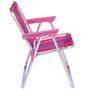 Imagem de Cadeira Infantil Alta Alumínio Mor  ROSA 