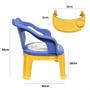 Imagem de Cadeira Infantil Com Mesinha Cadeirinha De Criança Refeição Bandeja Porta Copos Cadeirão