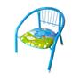 Imagem de Cadeira Infantil De Ferro C/Assento Almofadado Criança Bebê