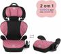 Imagem de Cadeira Infantil para Carro Triton Rosa 15-36 kg - Tutti Baby