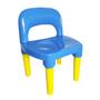 Imagem de  Cadeira Infantil Para Mesinha Criança Menino Menina Plastico - Azul 