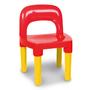 Imagem de Cadeira Infantil Resistente Mesa Mesinha Plástico Colorida 