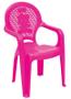 Imagem de Cadeira Infantil Rosa Estampada Catty Tramontina 92264060