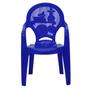 Imagem de Cadeira Infantil Tramontina Catty Estampada em Polipropileno Azul