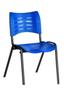 Imagem de  Cadeira iso fixa desmontável para igrejas, recepção dvs azul