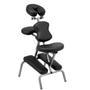 Imagem de Cadeira Massagem Portatil Com Bolsa Shiatsu Quick Massage Cor Preto