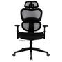 Imagem de Cadeira office alera dt3 13382-7 ergonomica preta braço 3d ajuste altura e inclinacao gas