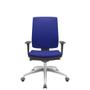 Imagem de Cadeira Office Brizza Soft Aero Azul Autocompensador Base Aluminio 120cm - 63904