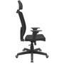 Imagem de Cadeira Office Brizza Soft Aero Preto RelaxPlax Com Encosto Cabeça Base Standard 126cm - 63490