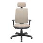 Imagem de Cadeira Office Brizza Soft Poliester Fendi RelaxPlax Com Encosto Cabeça Base Standard 126cm - 63497