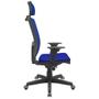 Imagem de Cadeira Office Brizza Tela Azul Com Encosto Assento Aero Azul Autocompensador Base Standard 126cm - 63387