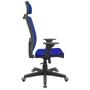 Imagem de Cadeira Office Brizza Tela Azul Com Encosto Assento Aero Azul RelaxPlax Base Standard 126cm - 63647