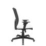 Imagem de Cadeira Office Brizza Tela Preta Assento Aero Branco RelaxPlax Base Standard 120cm - 63861