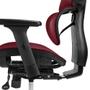 Imagem de Cadeira Office DT3 Alera+, Até 120Kg, Apoio de Braço 3D, Vermelho - 13944-1
