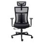 Imagem de Cadeira Office Elements Vertta, Até 150 kg, Reclinável, Braços 3D, Cilindro Classe 4, Preto - 70048