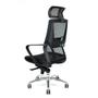 Imagem de Cadeira Office Rise Mode Office 01, Até 100Kg, Tela Mesh, Preto - RM-CO-01-BK