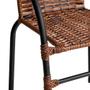 Imagem de Cadeira para Área Externa Happy Hour de Aço e Fibra Sintética Acesse Móveis