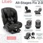 Cadeira para Auto 0-36 Kg Isofix Litet All Stages Fix 2.0 Preta - BB450 Imagem de Cadeira para Auto 0-36 Kg Isofix Litet All Stages Fix 2.0 Preta - BB450