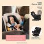 Imagem de Cadeira Para Auto 0-36Kgs Isofix Litet Evolve 360 Preta e Areia - BB398