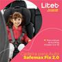 Imagem de Cadeira Para Auto 9-36 Kg Isofix Litet Safemax Fix 2.0 Cinza - BB460