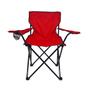Imagem de Cadeira Para Camping Dobravel Portatil Praia 120 Kg Vermelha