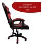 Imagem de Cadeira Para Escritório Ergonômica Gamer Giratória Com Almofada Vermelha e Preta - Importway
