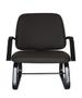Imagem de Cadeira para Plus Size até 200kg com Base Fixa Linha Plus Size Preto
