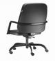 Imagem de Cadeira para Plus Size até 200kg com Base Giratória Linha Plus Size Preto