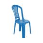 Imagem de Cadeira Plástica Monobloco Atlântida Economy Azul - Tramontina 