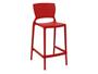 Imagem de Cadeira plastica monobloco safira vermelha bar e residencia tramontina