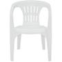 Imagem de Cadeira Plástica Tramontina Atalaia, com Braço, Branca - 92210010