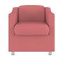 Imagem de Cadeira Poltrona Decorativa Reforçada Sala de Espera  Balaqui Decor